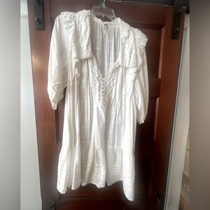 Elegant White Women's Top or Dress